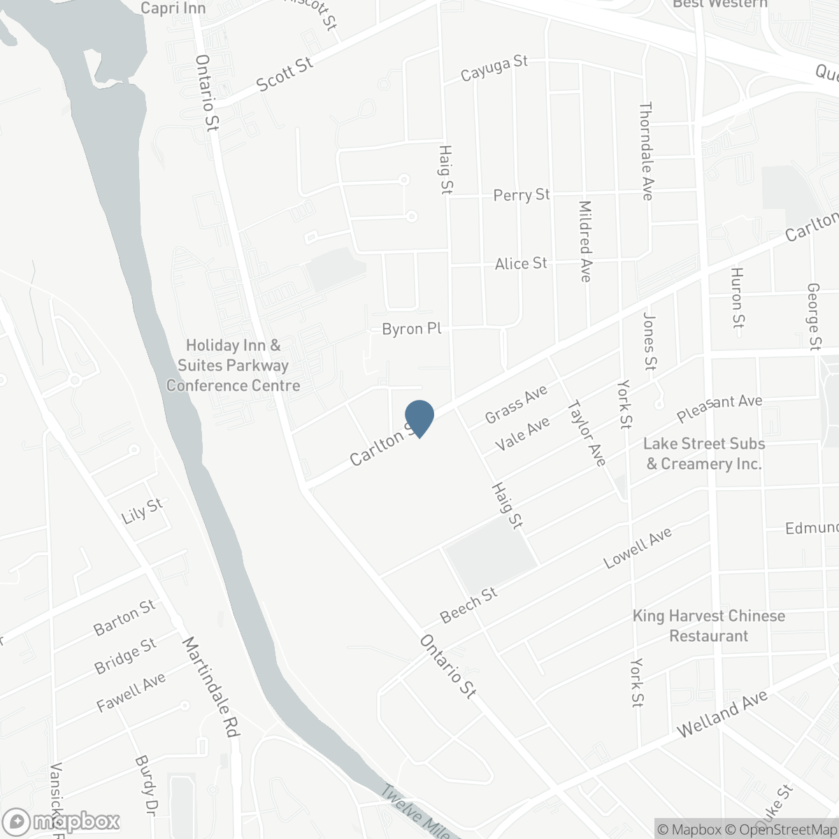 53 CARLTON STREET, St. Catharines, Ontario L2R 1P7